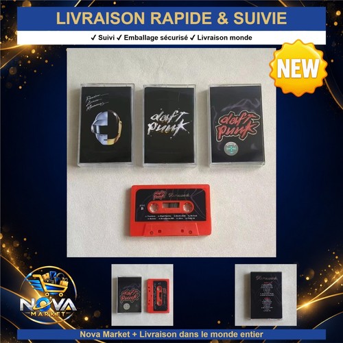 Daft punk cassette - daft, tape