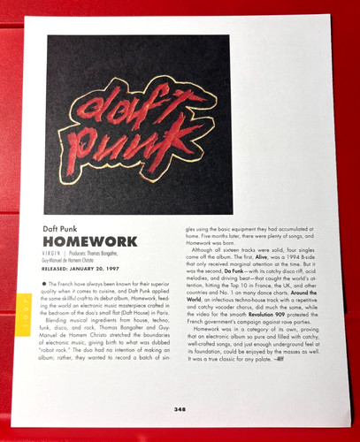 Daft punk homework album cover - punk,